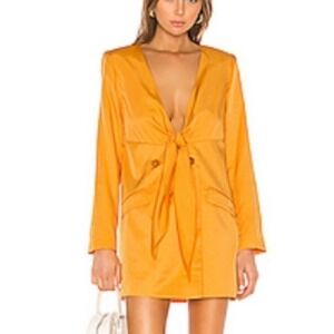 the kamille mini dress in tan & brown chain l'academie Princess Polly Women's Kharla Ruched Hardware Body-Con Minidress - Brown